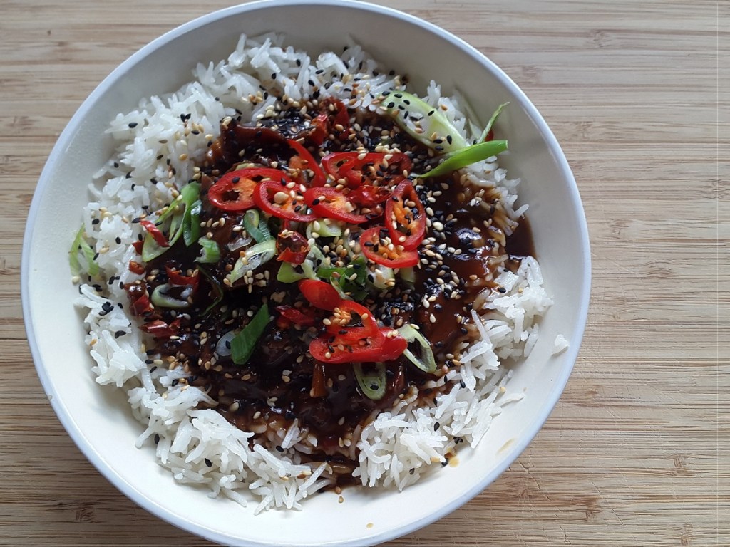 Slow-cooker Mongolian beef stew