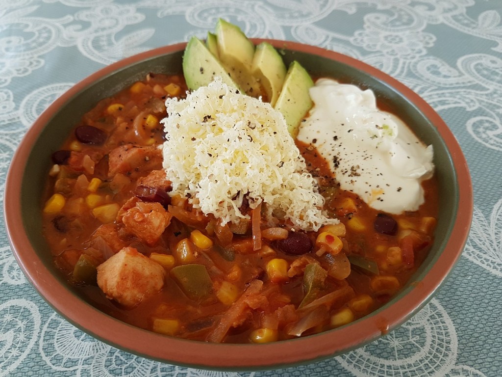 Slow-cooker Mexican chicken stew