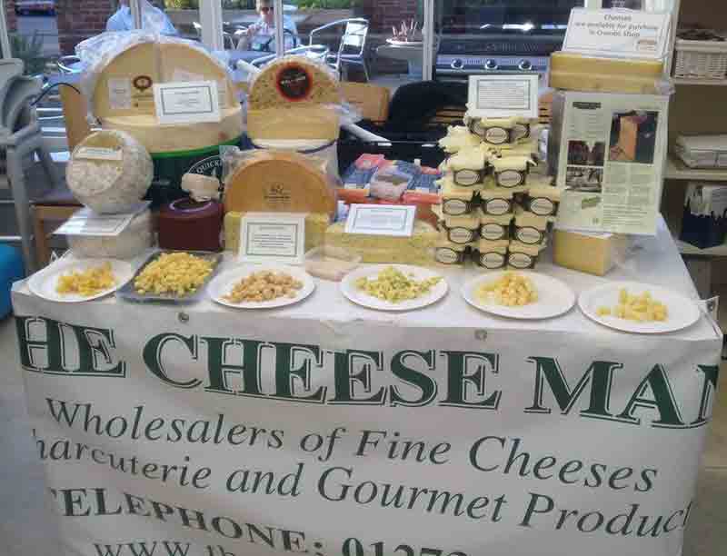 Sussex food producer at market