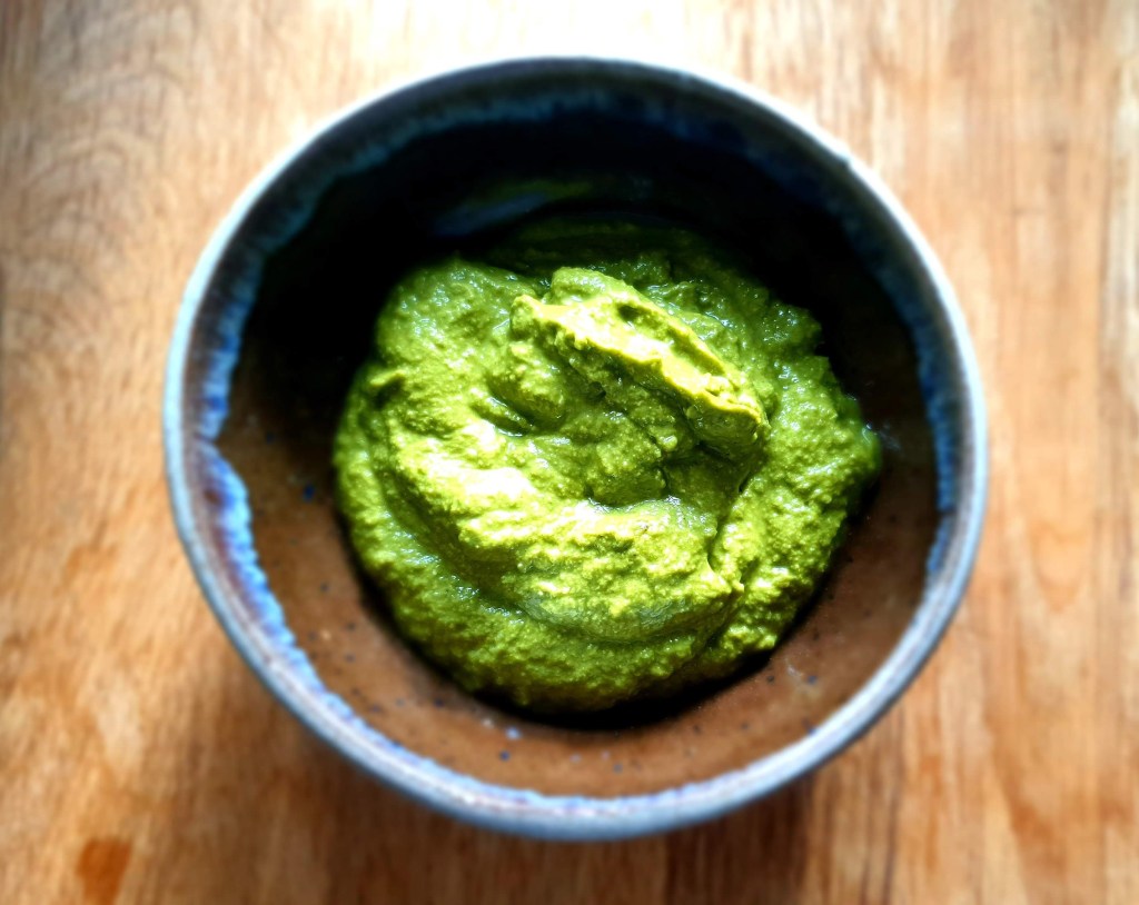 Homemade pesto