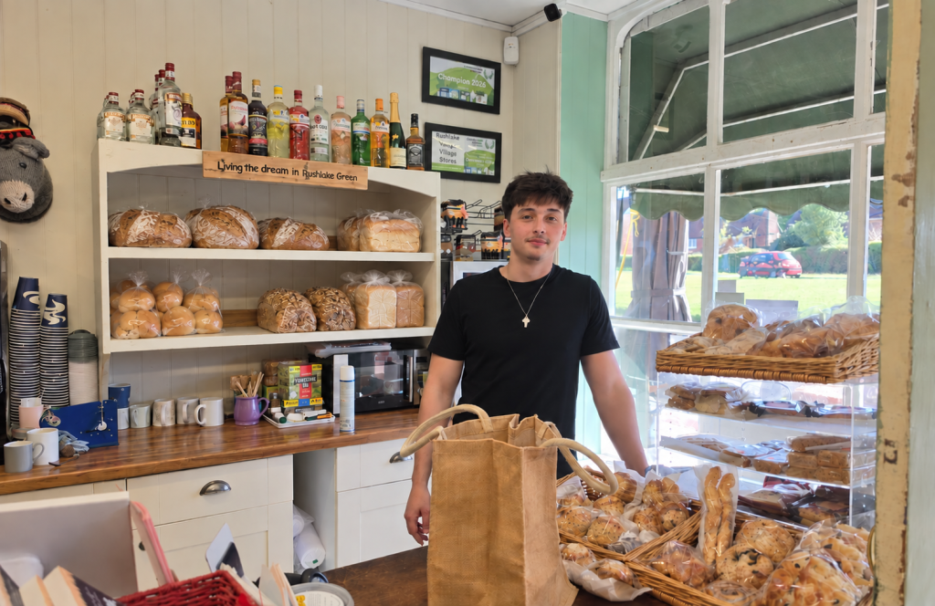 Bread and baked goods at Rushlake Green Village Stores